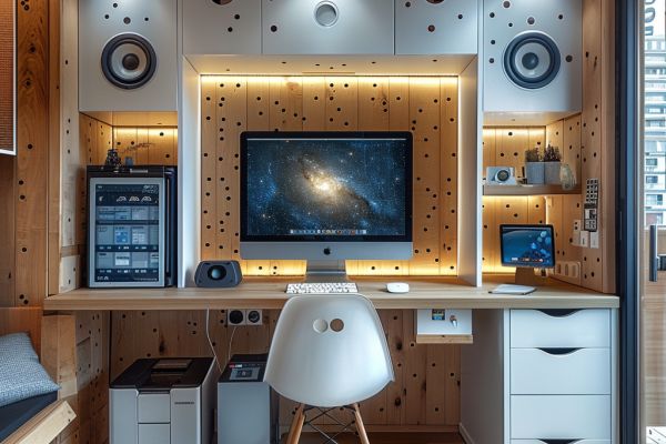 Creative-Workspace-Desk-Setup-Technology-Design-Elements
