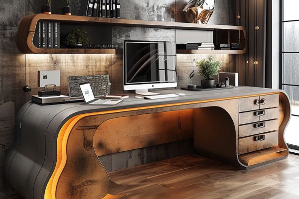 Creative-Workspace-Desk-Setup-Technology-Design-Elements
